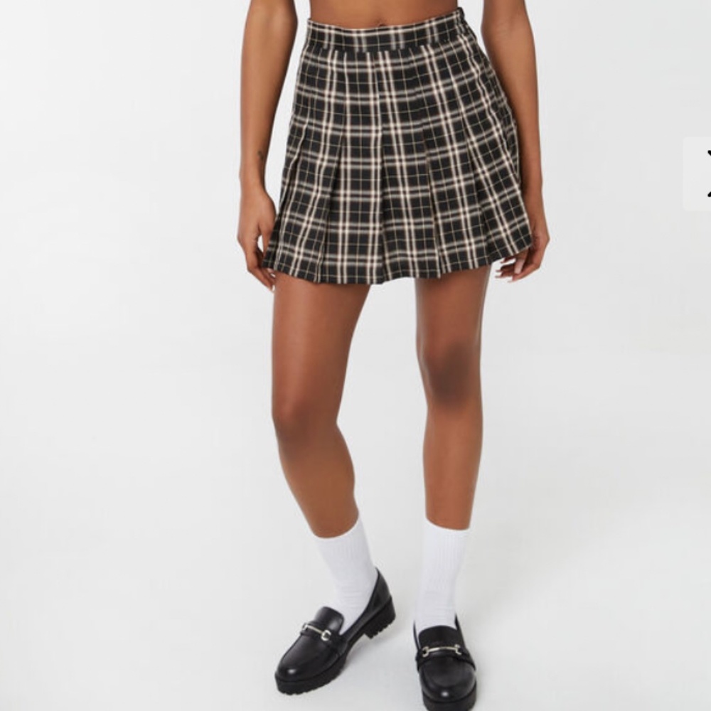 Vintage 90s Inspired Preppy Checked Mini Skirt (Clueless Movie Costume)